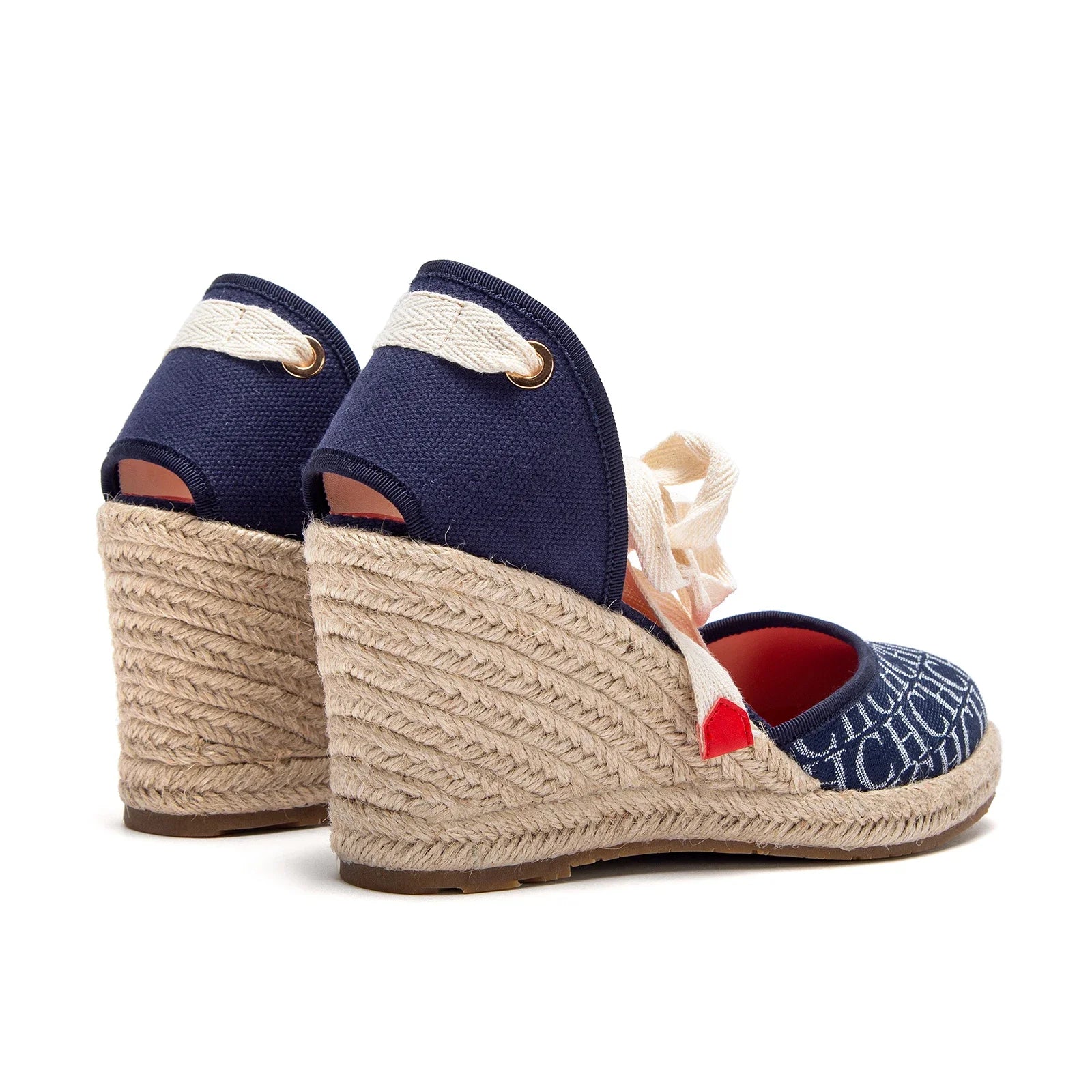 Women's wedge espadrilles | 8cm summer heels with closed toe