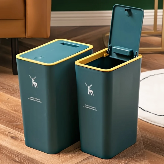 15 liter trash can with airtight lid