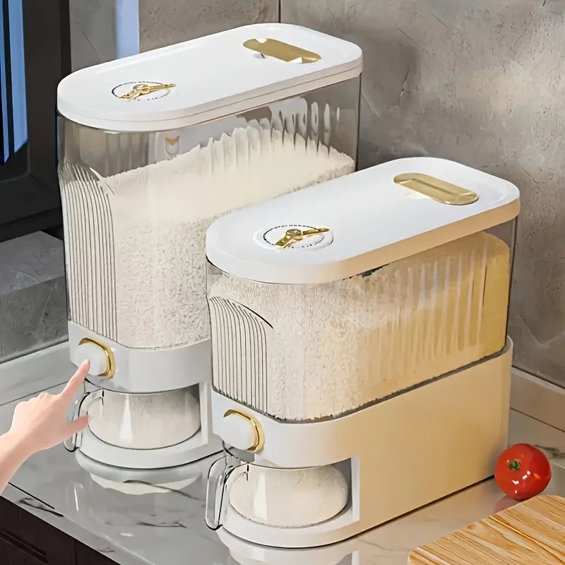 Large Dispenser with Measuring Cup and Level Indicator (5/10kg)