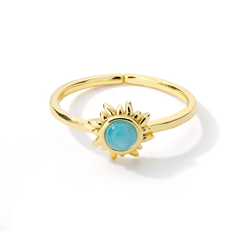 Stainless Steel Ring. Gold Finish. Classic Luxury Design