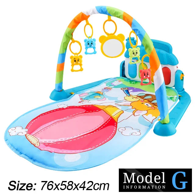 Baby piano play gym activity mat