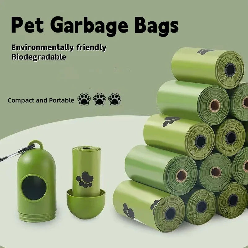 Biodegradable Dog Poop Bags (Large Pack) | Leakproof, with Dispenser, for Cats, Outdoor Cleaning