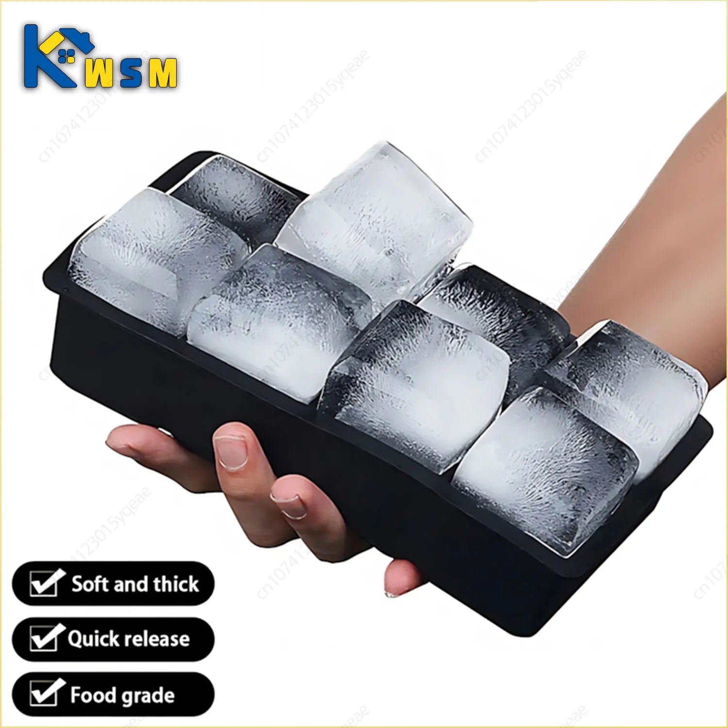 Round Silicone Ice Mold
