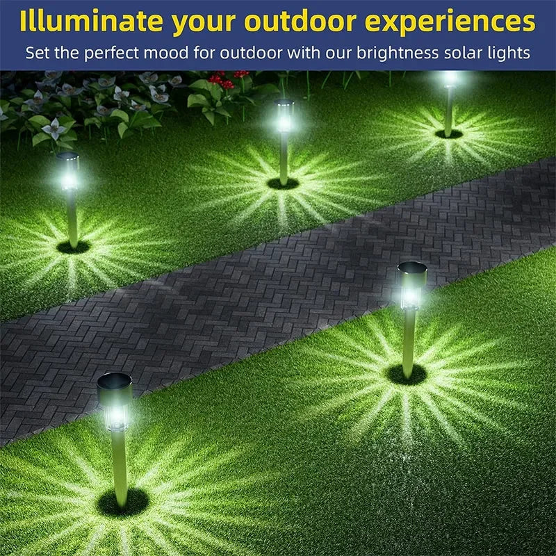 10-Pack Solar Garden Lanterns