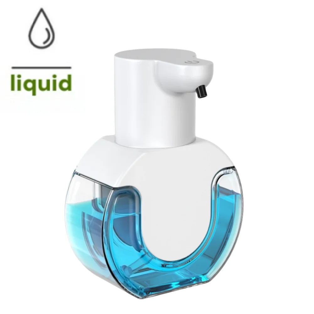 Automatic Soap Dispenser (Liquid/Foam) | Touchless Electric with Infrared Sensor | USB Rechargeable for Bathroom & Kitchen