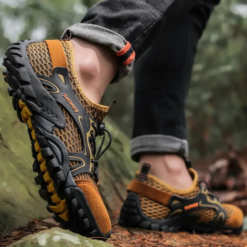 Men's Winter Hiking Shoes | Non-Slip Outdoor Trekking Shoes