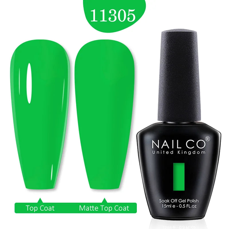 Gel Nail Polish (15ml) Semi-Permanent UV for Nail Art