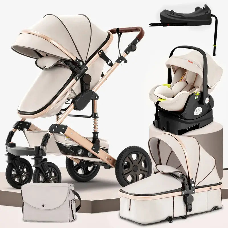3-in-1 baby travel system stroller