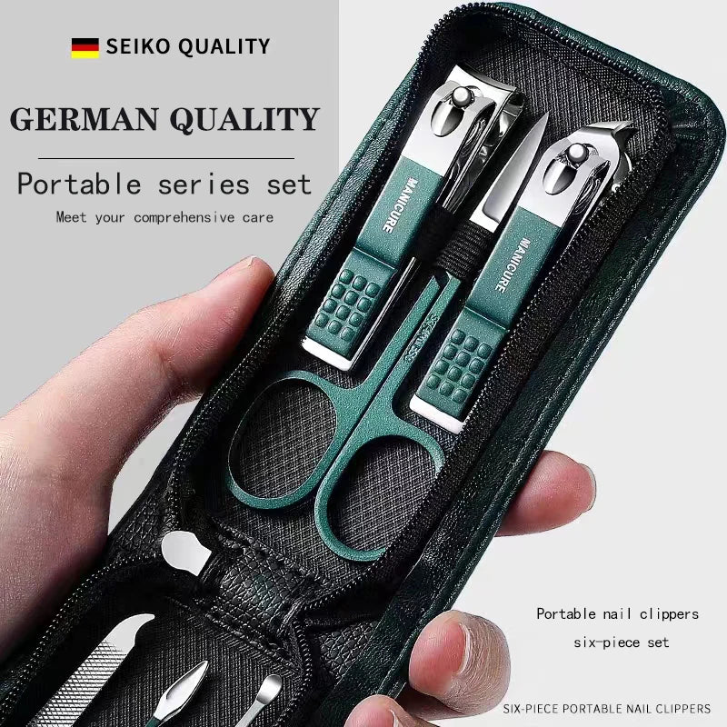 Professional manicure set 6 piece kit