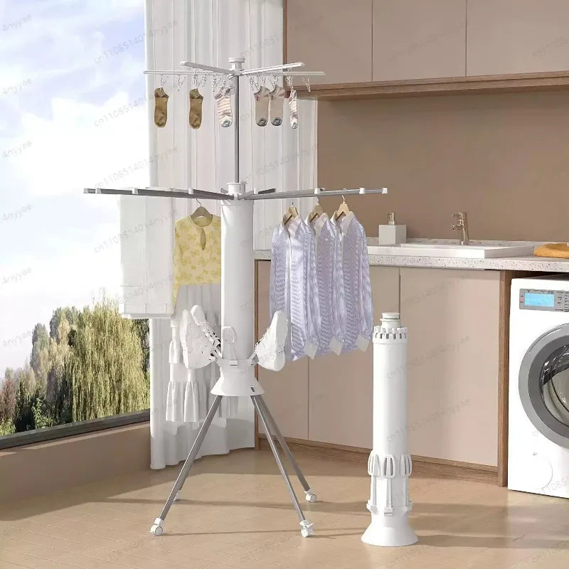 Folding Balcony Clothesline
