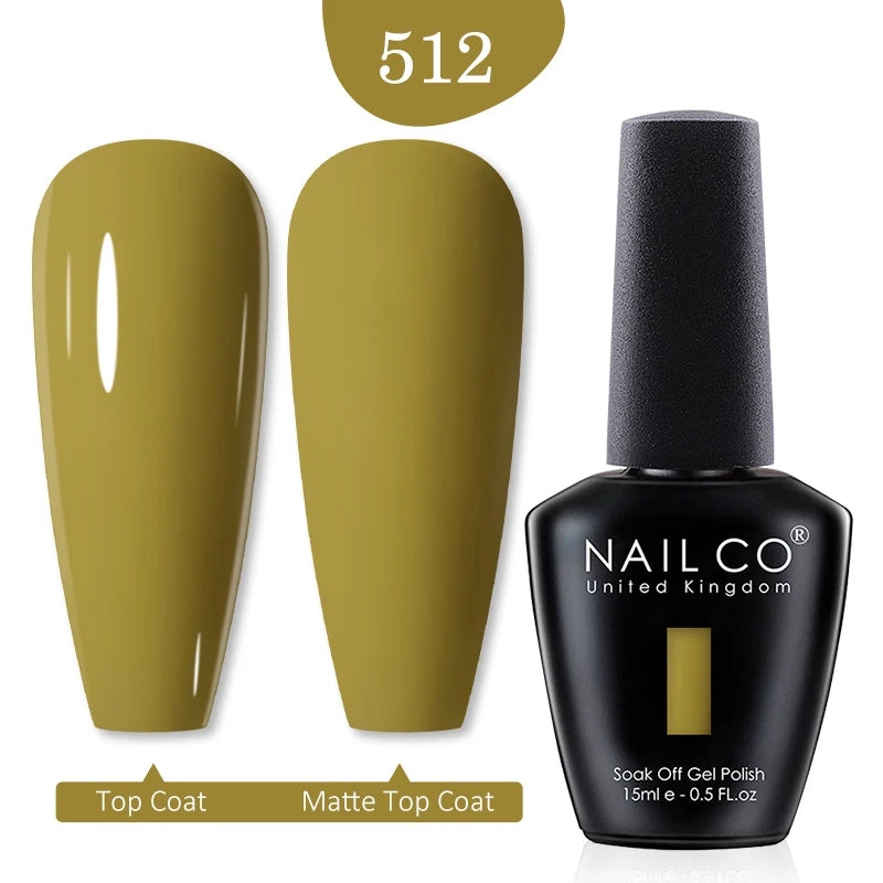 Gel Nail Polish (15ml) Semi-Permanent UV for Nail Art