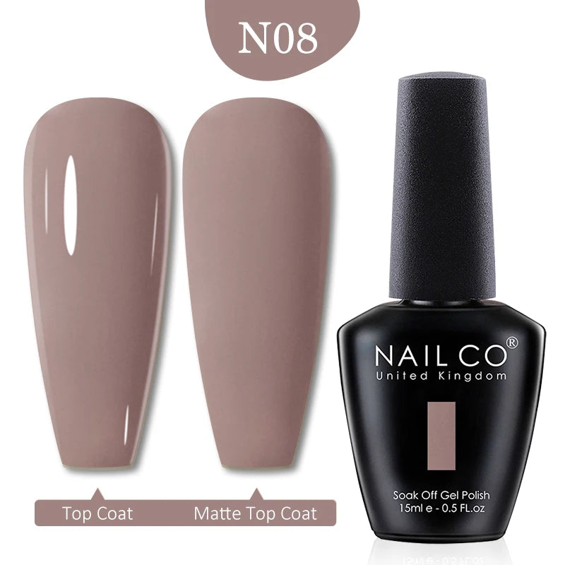 Gel Nail Polish (15ml) Semi-Permanent UV for Nail Art