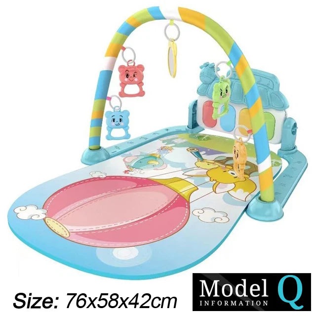 Baby piano play gym activity mat