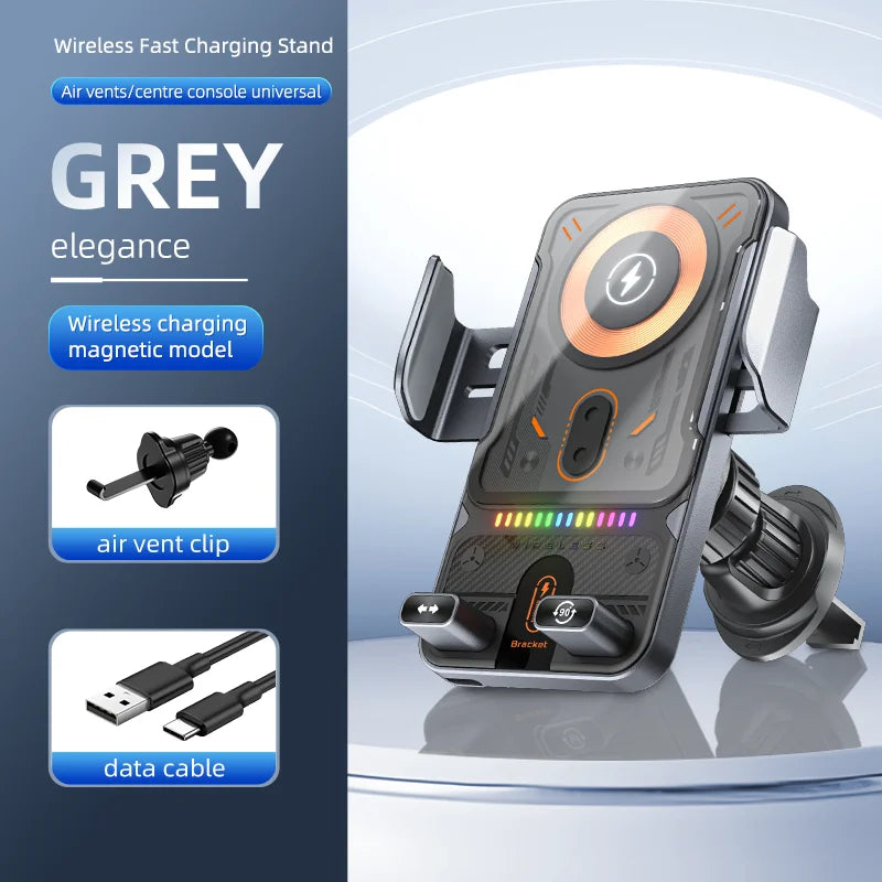 MagSafe wireless car mount charger