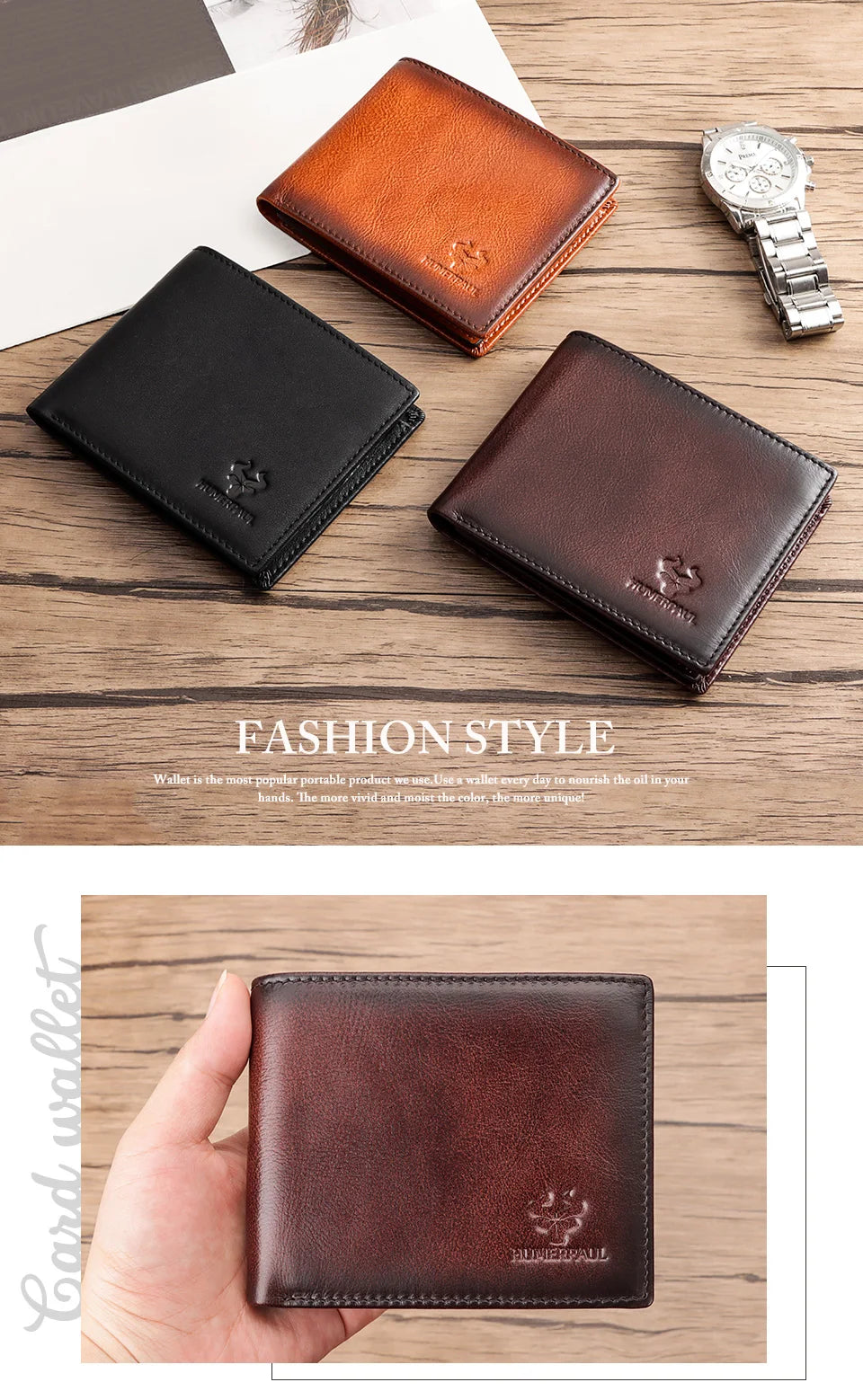 Handmade Genuine Leather Wallet