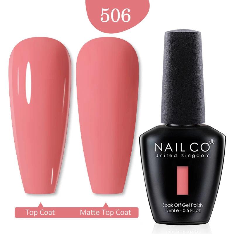 Gel Nail Polish (15ml) Semi-Permanent UV for Nail Art