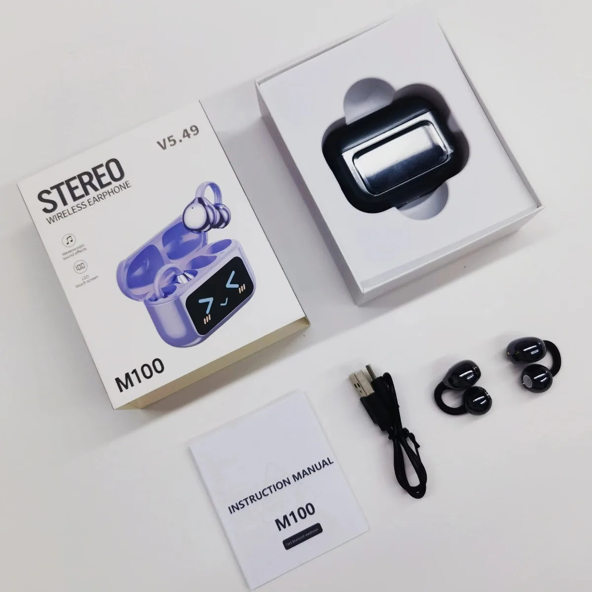 AI translator earbuds Bluetooth 5.4