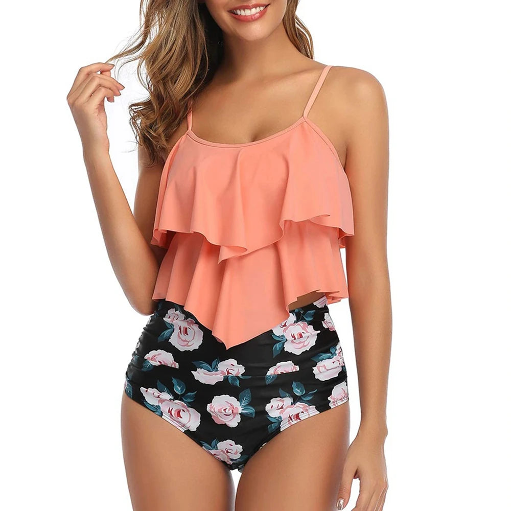 High Waisted Bikini Set