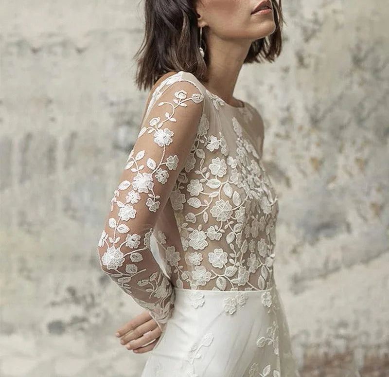 Women’s sheer lace bodysuit backless design