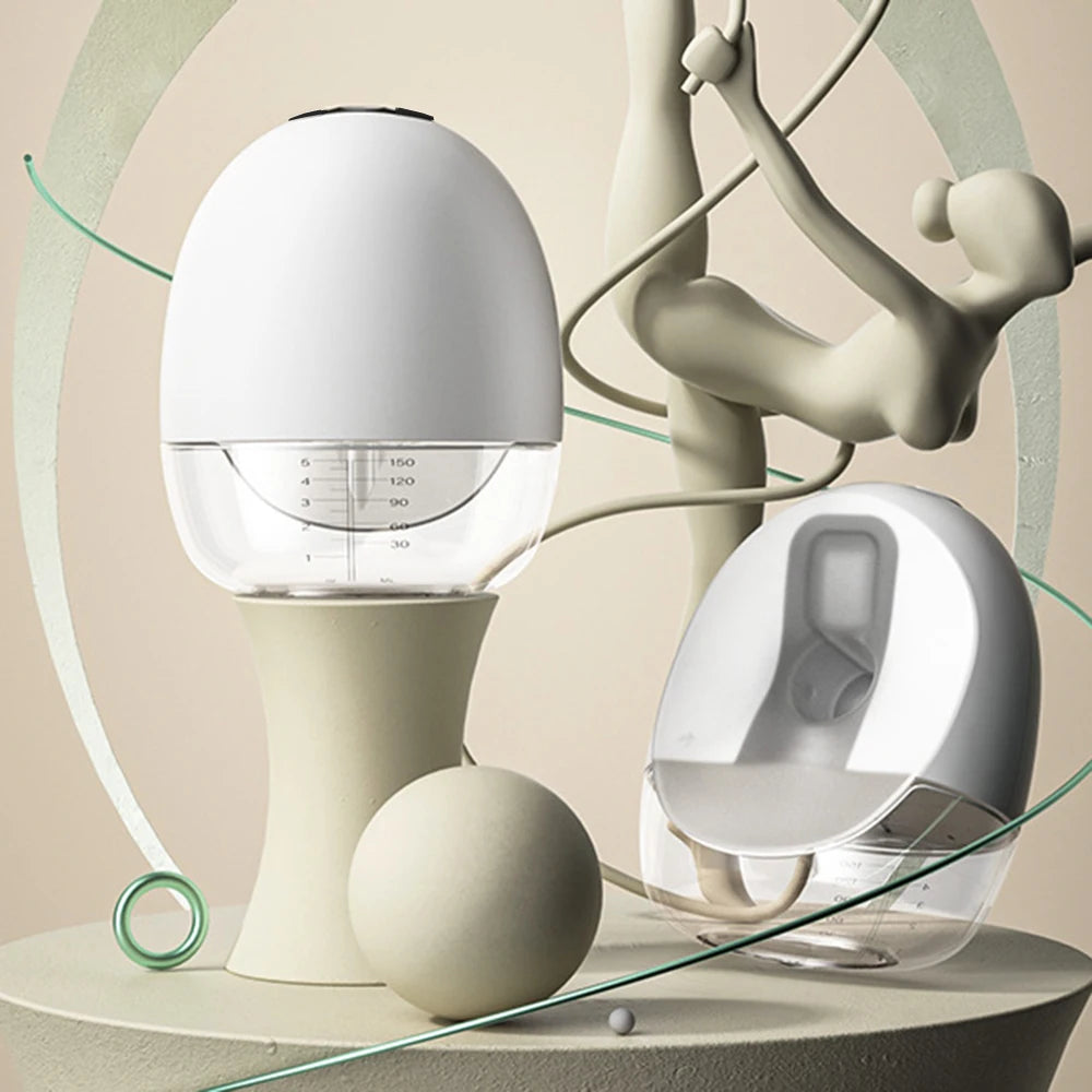 Portable hands free breast pump BPA free