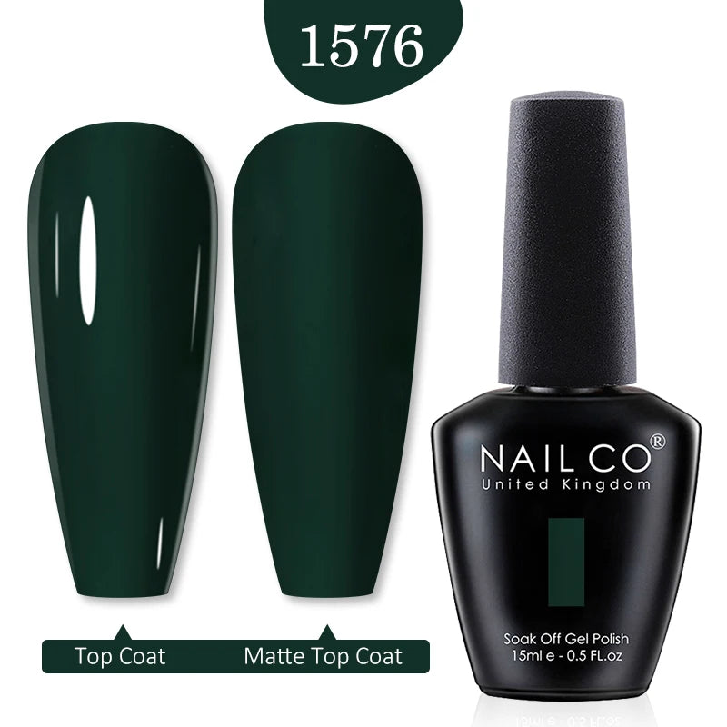 Gel Nail Polish (15ml) Semi-Permanent UV for Nail Art