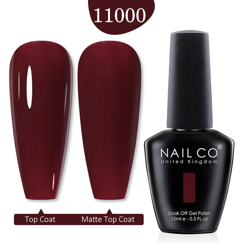Gel Nail Polish (15ml) Semi-Permanent UV for Nail Art