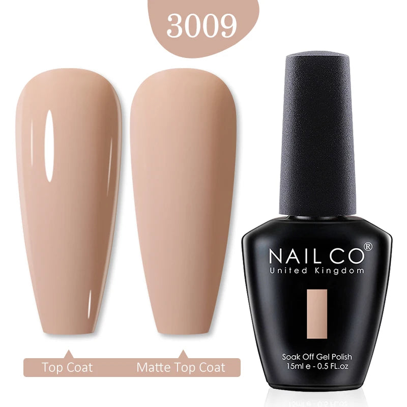Gel Nail Polish (15ml) Semi-Permanent UV for Nail Art