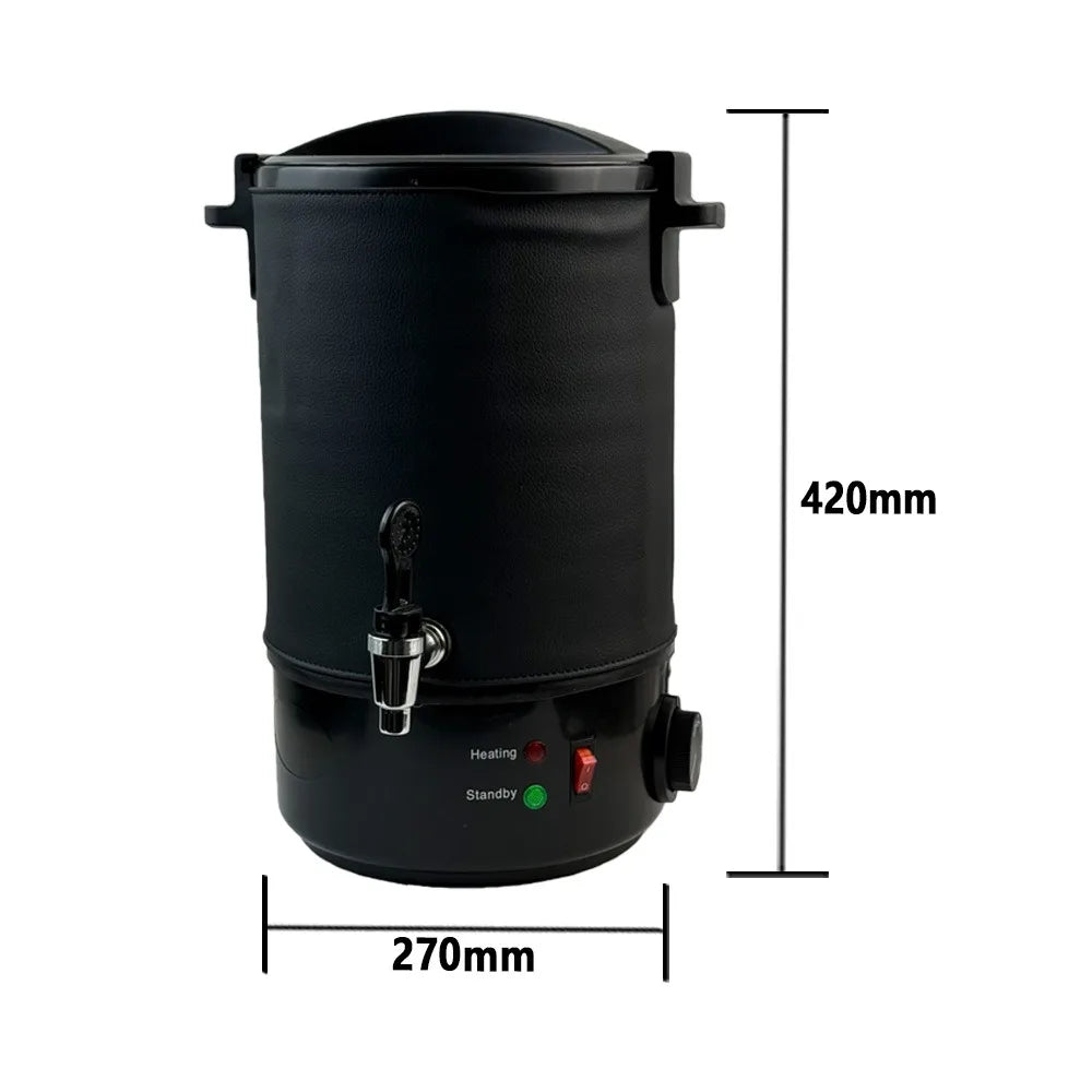 Wax Melting Pot (6/8/10L) | Stainless Steel Cauldron, Smokeless | for Making Candles, Soap, Creams | Home and Craft Supplies