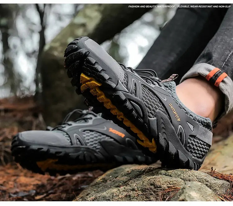 Men's Winter Hiking Shoes | Non-Slip Outdoor Trekking Shoes