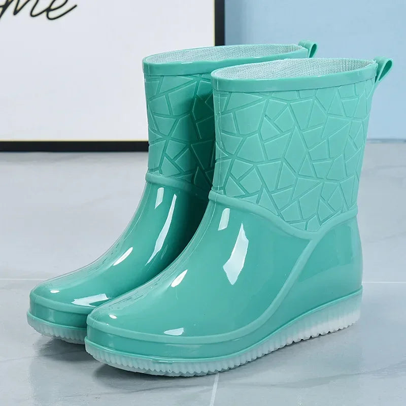 Women's Boots for All Seasons | Waterproof and Non-Slip Outdoor Boots | Durable Rain Footwear