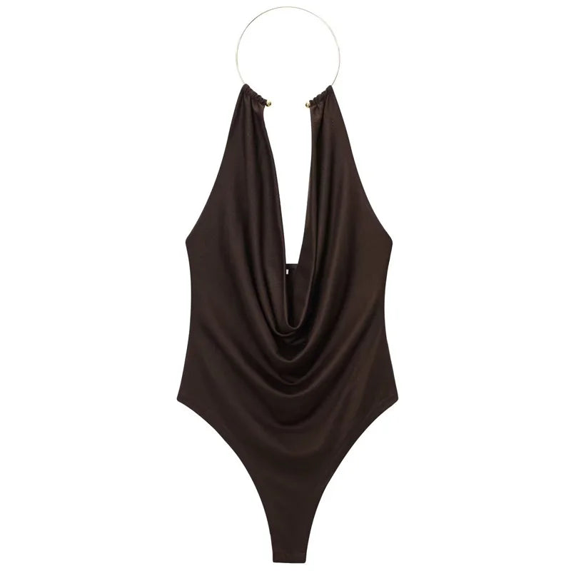 Women's Halter Bodysuit