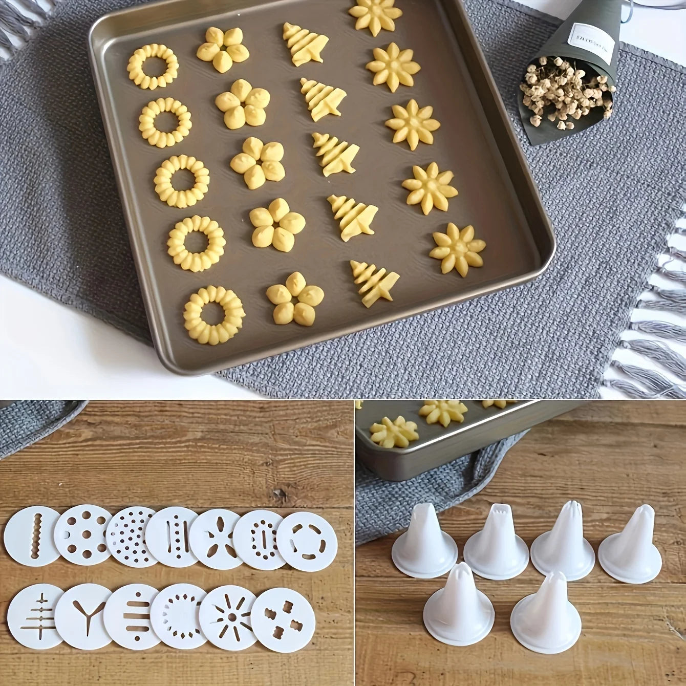 Cookie Press Set (1 Set)