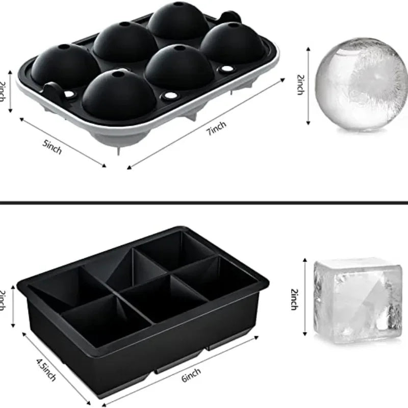 Round Silicone Ice Mold