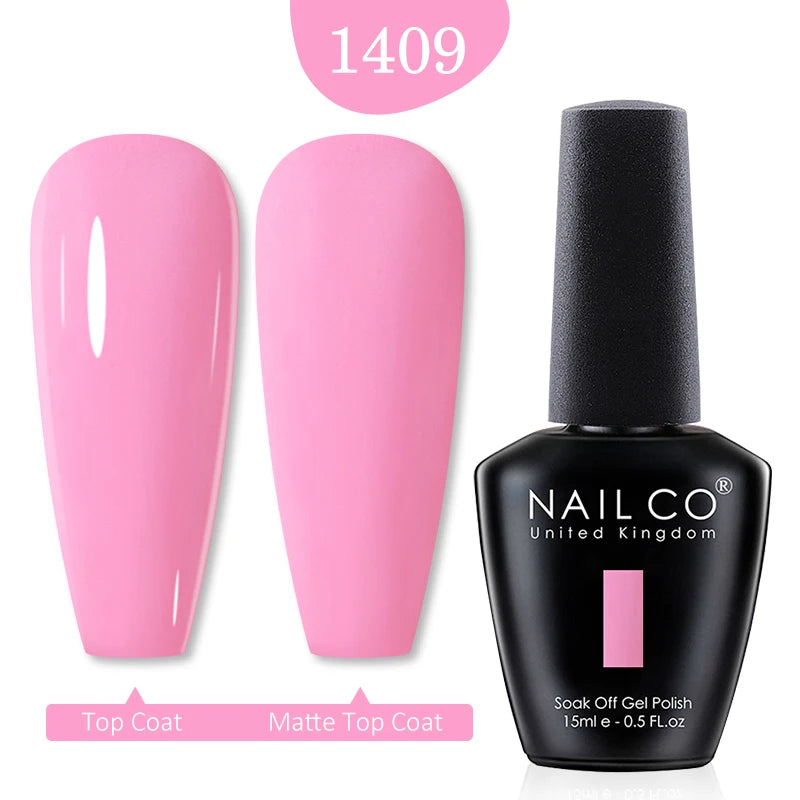Gel Nail Polish (15ml) Semi-Permanent UV for Nail Art