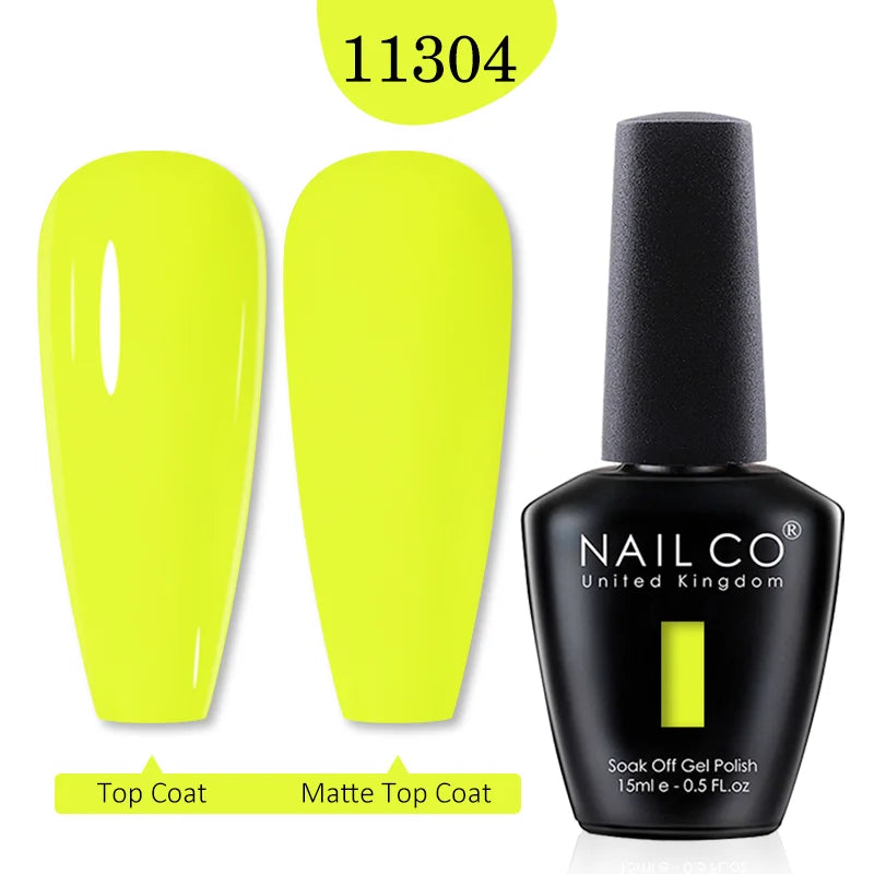 Gel Nail Polish (15ml) Semi-Permanent UV for Nail Art