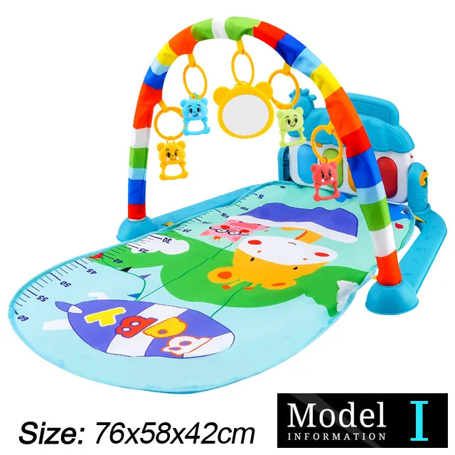 Baby piano play gym activity mat