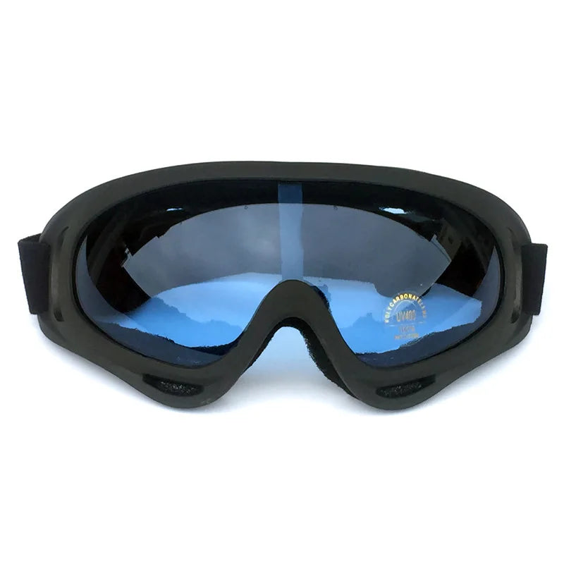 Motocross Goggles with Protective Mask - Dustproof, Adjustable and Breathable