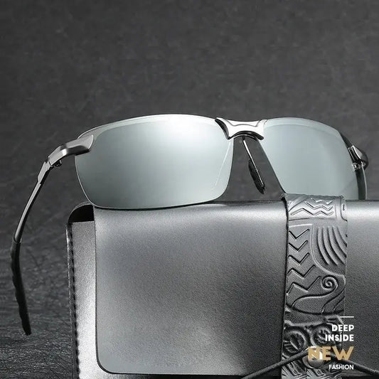 Men's Photochromic Sunglasses - Polarized with UV400 Protection