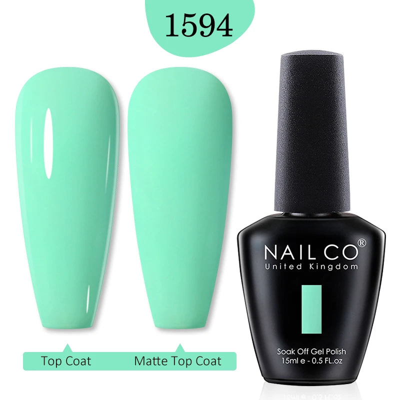Gel Nail Polish (15ml) Semi-Permanent UV for Nail Art