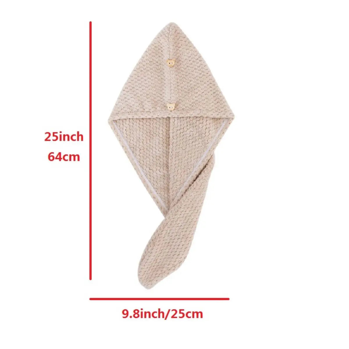 Hair turban towel for women