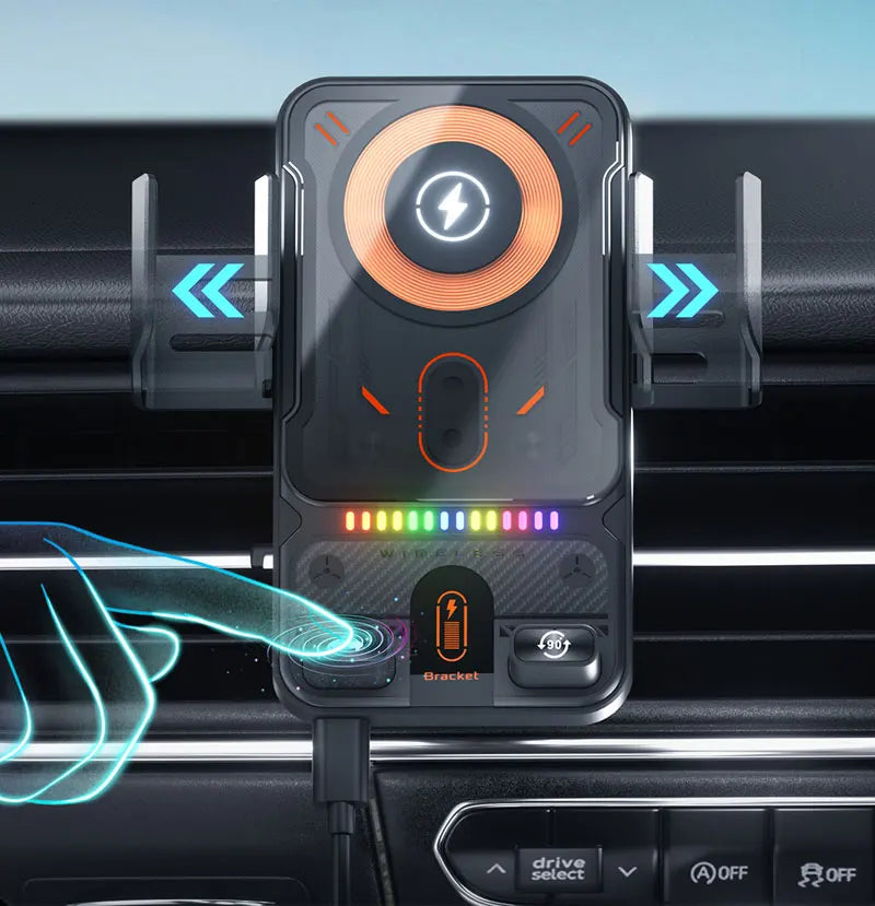 MagSafe wireless car mount charger