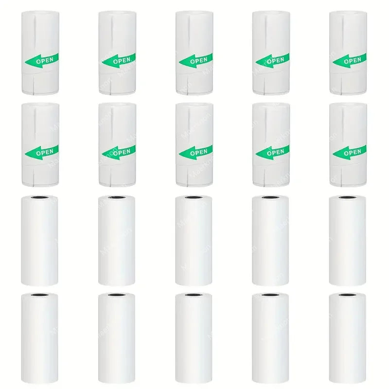 Thermal paper labels 57mm printer rolls