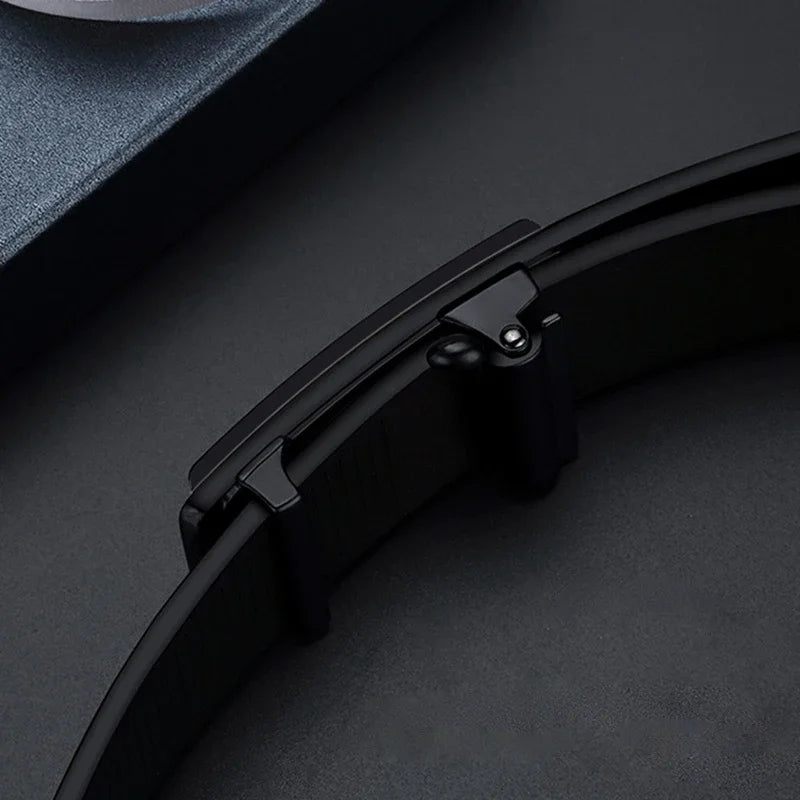 Men's invisible buckle belt