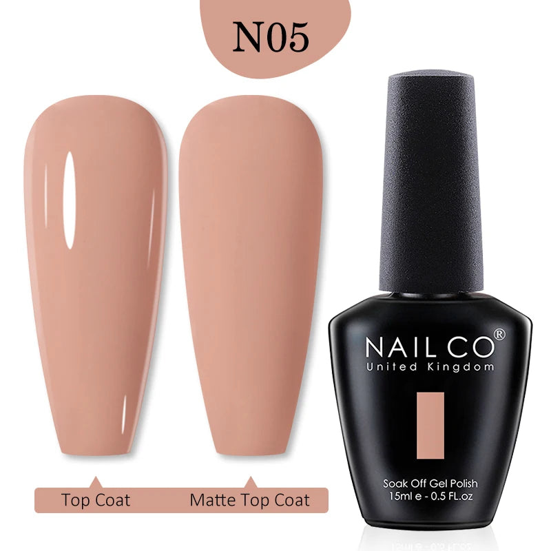 Gel Nail Polish (15ml) Semi-Permanent UV for Nail Art