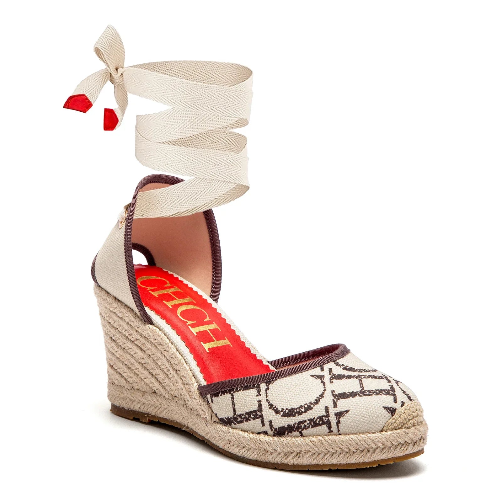 Women's wedge espadrilles | 8cm summer heels with closed toe