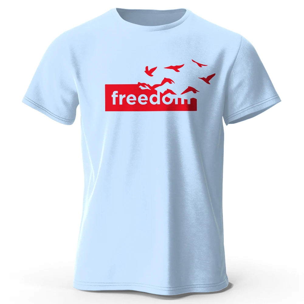 Freedom graphic T-shirt unisex