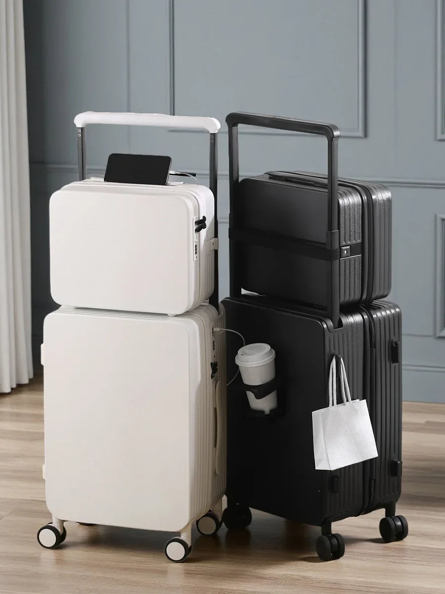PC ABS hardside luggage set with TSA lock
