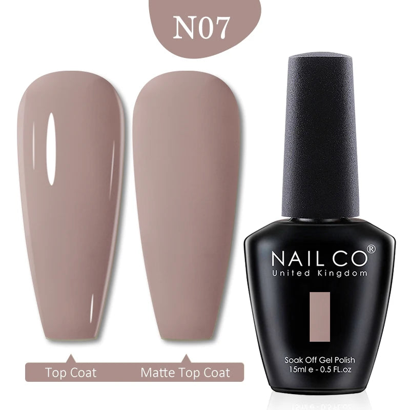Gel Nail Polish (15ml) Semi-Permanent UV for Nail Art