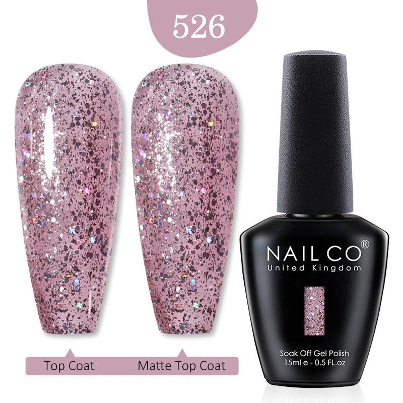 Gel Nail Polish (15ml) Semi-Permanent UV for Nail Art