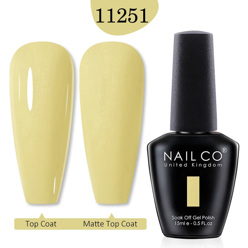 Gel Nail Polish (15ml) Semi-Permanent UV for Nail Art